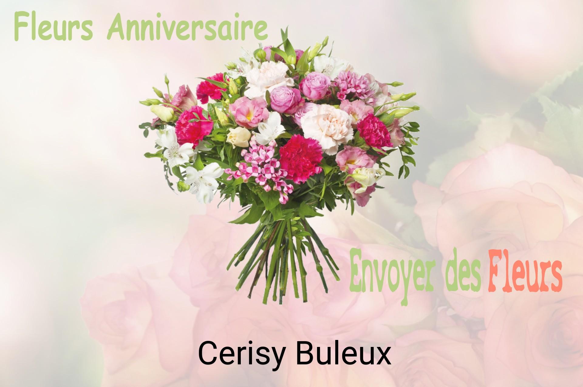 Bouquet de fleurs d’anniversaire livré à Cerisy-Buleux